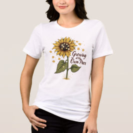 Wachstum in meinem eigenen Tempo Tri-Blend Shirt