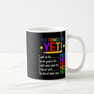 Wachstum Mindset Lehrer Kindness Power von yet Ins Kaffeetasse