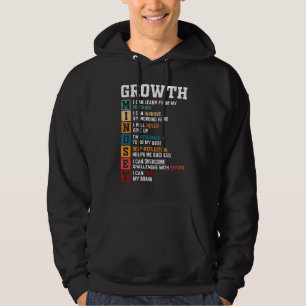 Wachstum Mindset Shirt Motivierend Inspiration Te