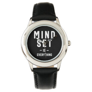 Wachstum Mindset Unternehmer Lehrer Fitness Motiva Armbanduhr