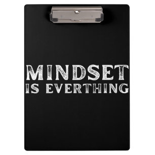 Wachstum Mindset Unternehmer Lehrer Fitness Motiva Klemmbrett