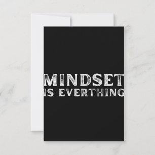 Wachstum Mindset Unternehmer Lehrer Fitness Motiva Mitteilungskarte