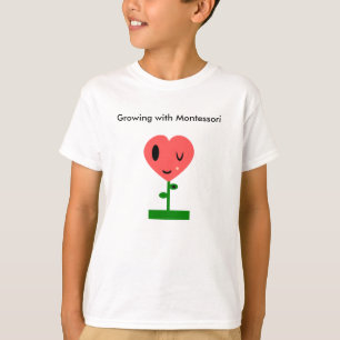 Wachstum mit Montessori T-Shirt