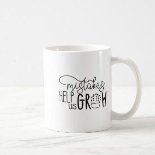 Wachstumsmentalität Lehrerfehler helfen uns, Männe Kaffeetasse