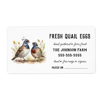 Wachteier | Vintage Bezeichnung des Betriebs