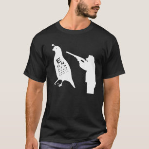 Wachtel-Augen-Diagramm T-Shirt