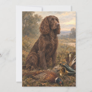 Wachtelhund Jagdkunst, Deutscher Wachtelhund Einladung
