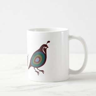 Wachteln Kaffeetasse
