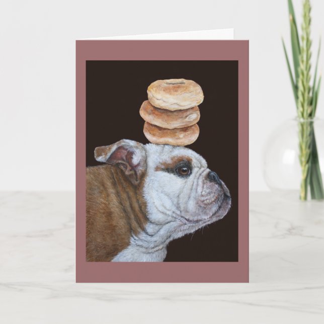 Wächter der Bagels-Karte Karte (Vorderseite)