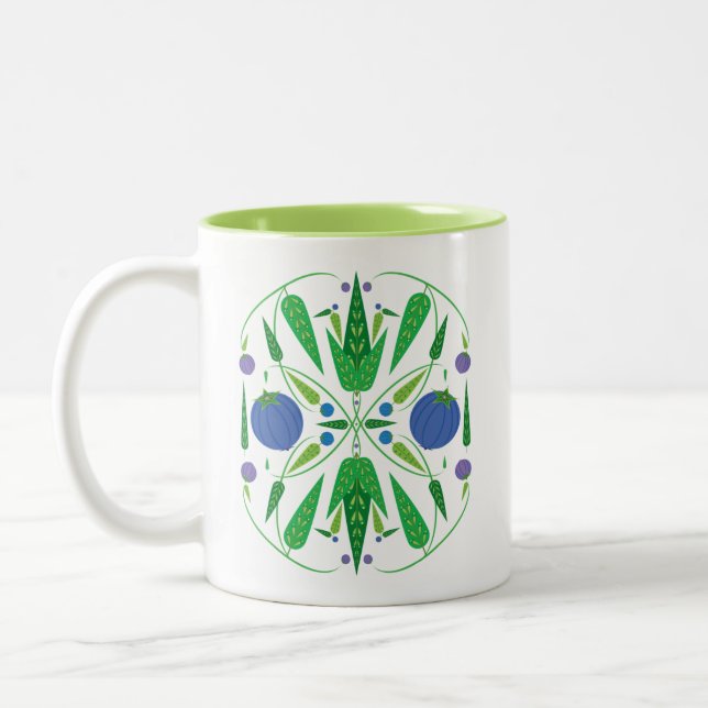 Wächter der Blueberries Tasse 11oz. (Links)