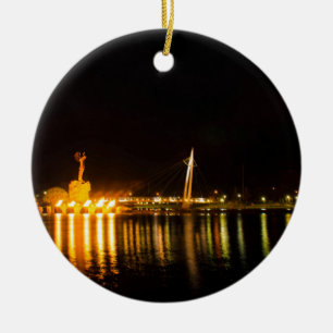 Wächter der Ebenen Keramikornament