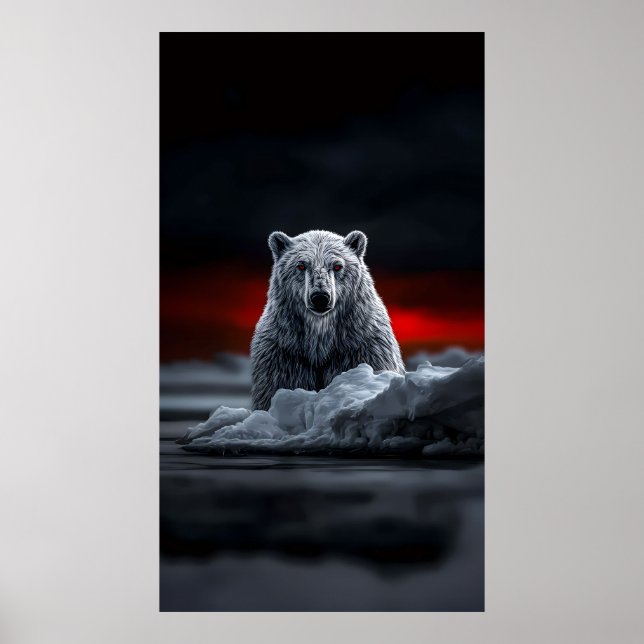 Wächter der gefrorenen Dämmerung Poster (Vorne)