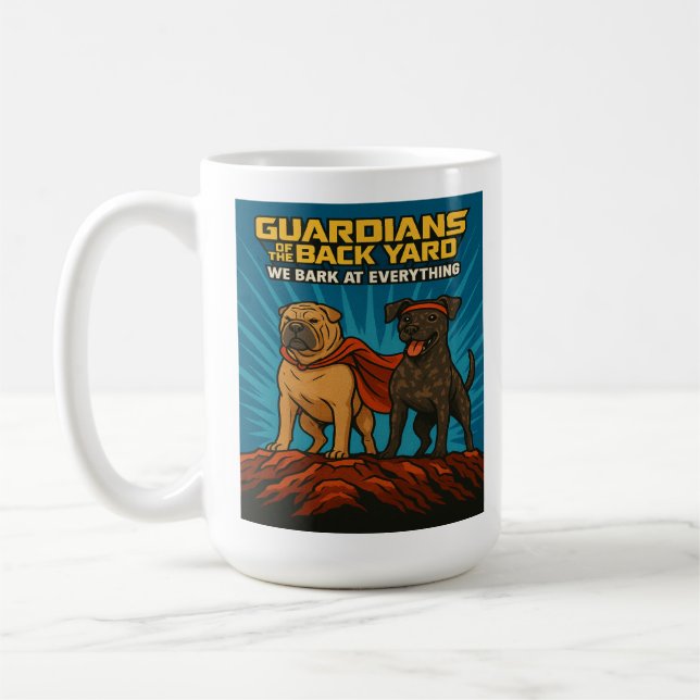 Wächter der Hinterhofseite Kaffeetasse (Links)