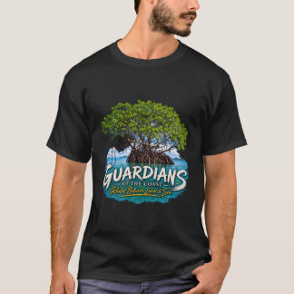 Wächter der Küste - Mangroven-Naturkunst T-Shirt