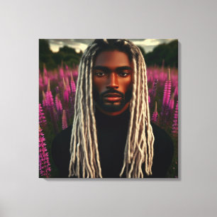 Wächter der Lavendelfelder Leinwanddruck