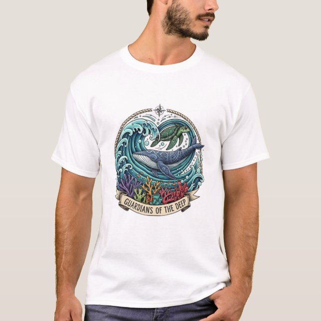 WÄCHTER DER TIEFE T-Shirt (Vorderseite)