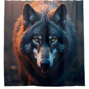 Wächter der Wildnis – Edle Wildlife-Kunst-Dusche Duschvorhang