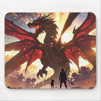 Wächter des Flüsternhirns Mousepad