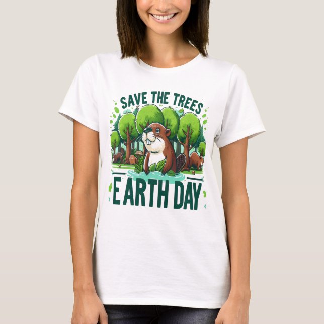 Wächter des grünen Planeten T-Shirt (Vorderseite)