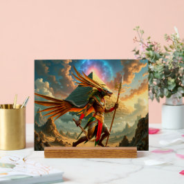 Wächter des Himmels­tores – Anubis Acrylschild