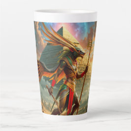 Wächter des Himmels­tores – Anubis Milchtasse