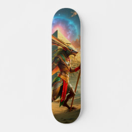 Wächter des Himmels­tores – Anubis Skateboard