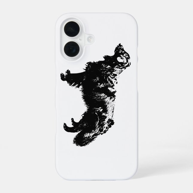 Wächter des Mitternachtsgartens iPhone 16 Hülle (Rückseite)