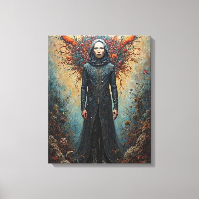 Wächter des Phoenixrealms Leinwanddruck (Vorderseite)