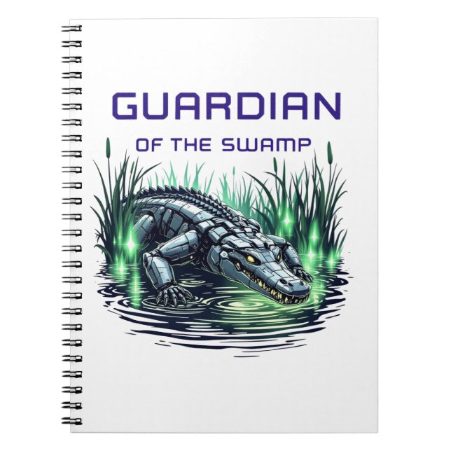 Wächter des Sumpfes - Spiral-Notebook Notizblock (Vorderseite)