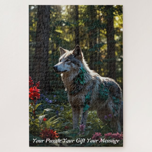 Wächter des Waldes: Geist der Wildnis (Vertikal)