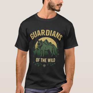 Wächter des wilden Wolfs T-Shirt