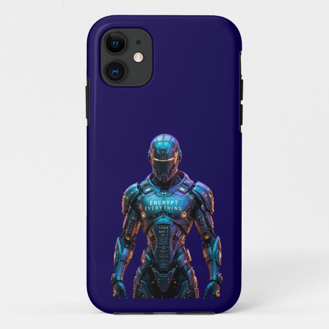 Wächter verschlüsselt alles Case-Mate iPhone hülle (Rückseite)