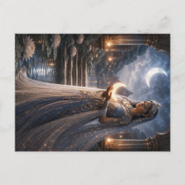 Wächterin des Lichttempels Postkarte