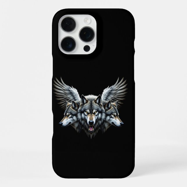 Wächterwölfe iPhone 16 Pro Max Hülle (Rückseite)