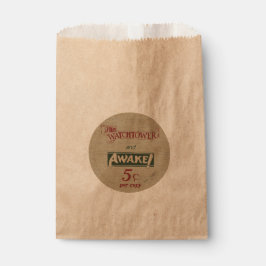 Wachturm und Awake 1930's Replica-Tasche Geschenktütchen