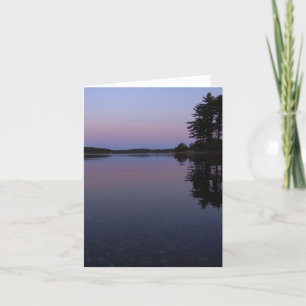 Wachusett Sunset Note Card Karte