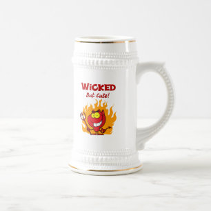 Wackelig, aber Niedlich Bierglas