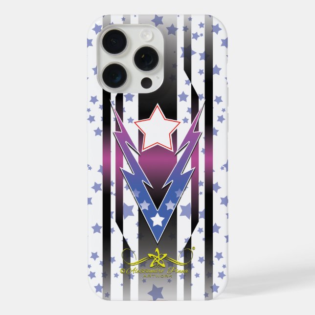 Wackelstars iPhone 15 Pro Max Hülle (Rückseite)