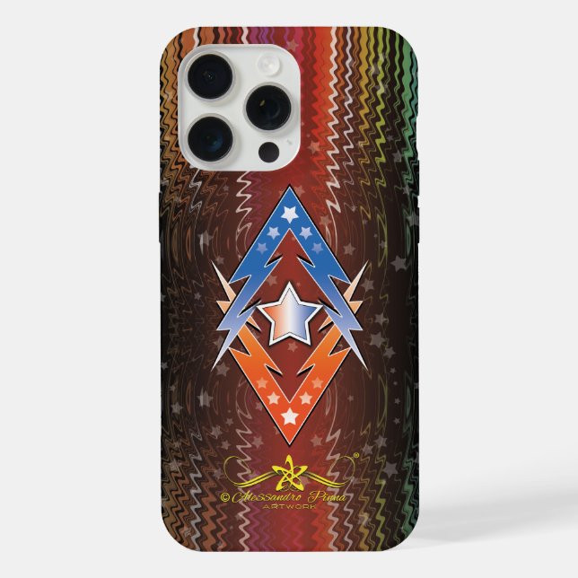 Wackelstars iPhone 15 Pro Max Hülle (Rückseite)