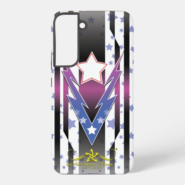 Wackelstars Samsung Galaxy Hülle (Rückseite)