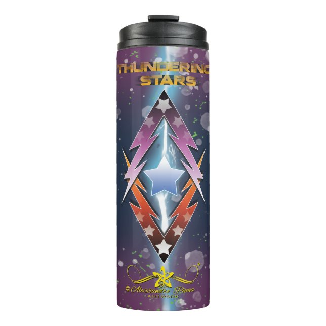 Wackelstars Thermosbecher (Vorderseite)