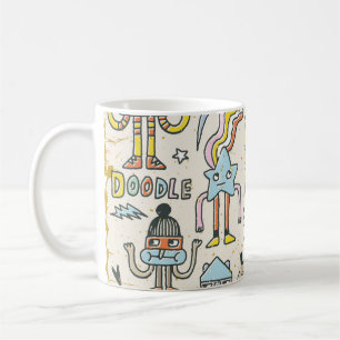 Wacky Doodles: Vintages Set Kaffeetasse