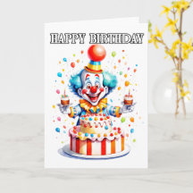 Wacky Little Birthday Party Clown
