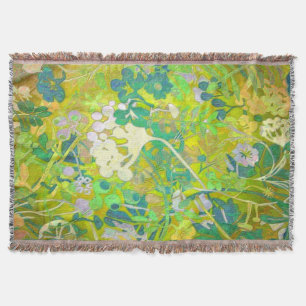 Wacky Retro Floral 2 Decke