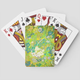 Wacky Retro Floral 2 Spielkarten