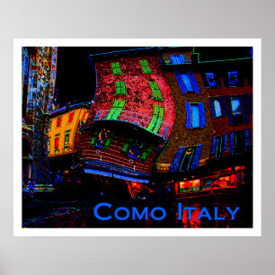 Wacky Travel Posters - Côme Italie