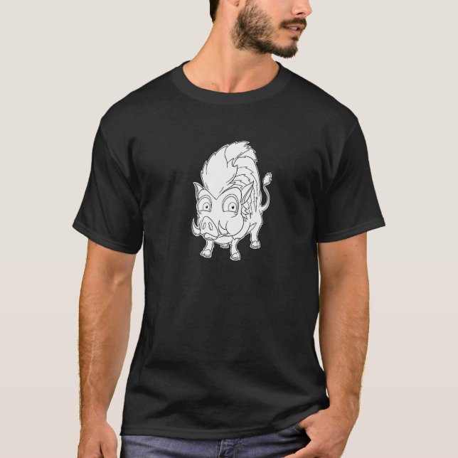 Wacky Wild Boar - Furry Woodland Creatures Premium T-Shirt (Vorderseite)