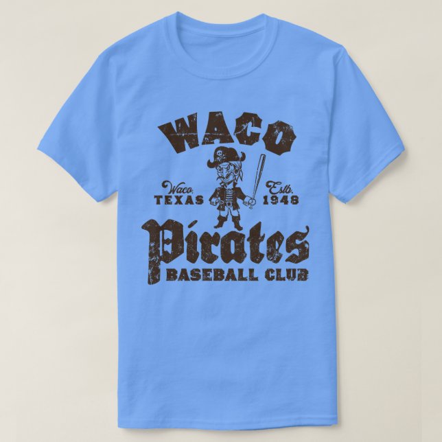 Waco Pirates Baseball T-Shirt (Design vorne)