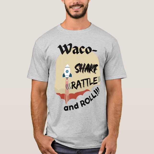 Waco- Shake Rattle and Roll Light Men's T-Shirt (Vorderseite)