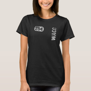 Waco Texas 254 Area Code Vintag Retro T-Shirt